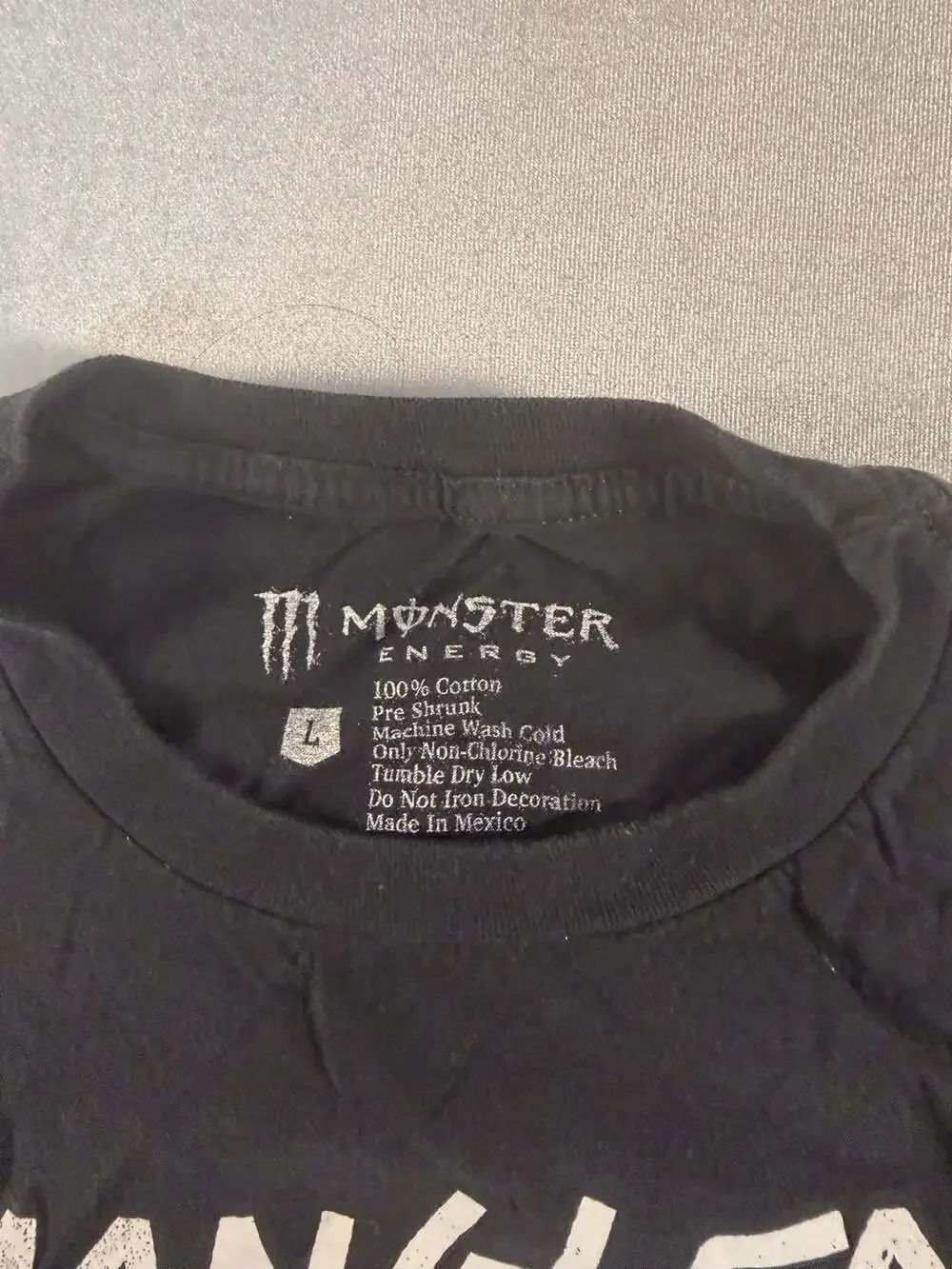 Monster Energy Y2K Youth Kids Large Green